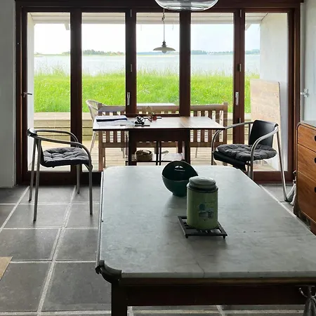 度假居 Fisherman's House By Lillebaelt With A Unique View 哈泽斯莱乌