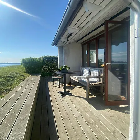 Fisherman's House By Lillebaelt With A Unique View