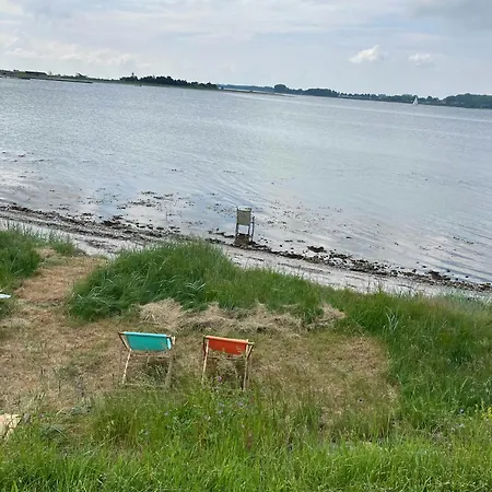 別荘 Fisherman's House By Lillebaelt With A Unique View *